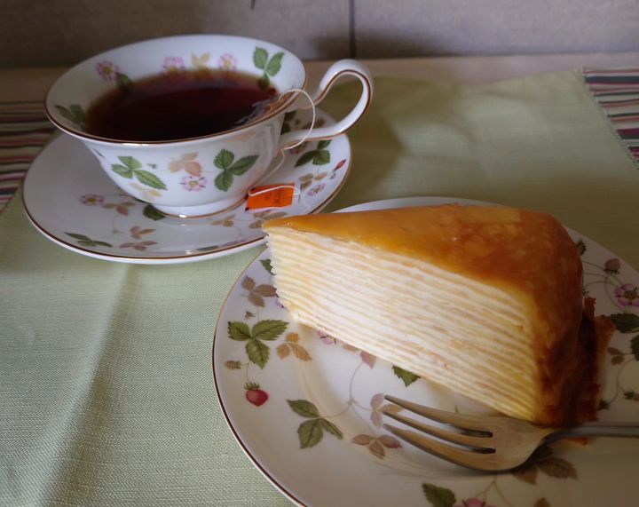 Tea Time with mille crepe 2023