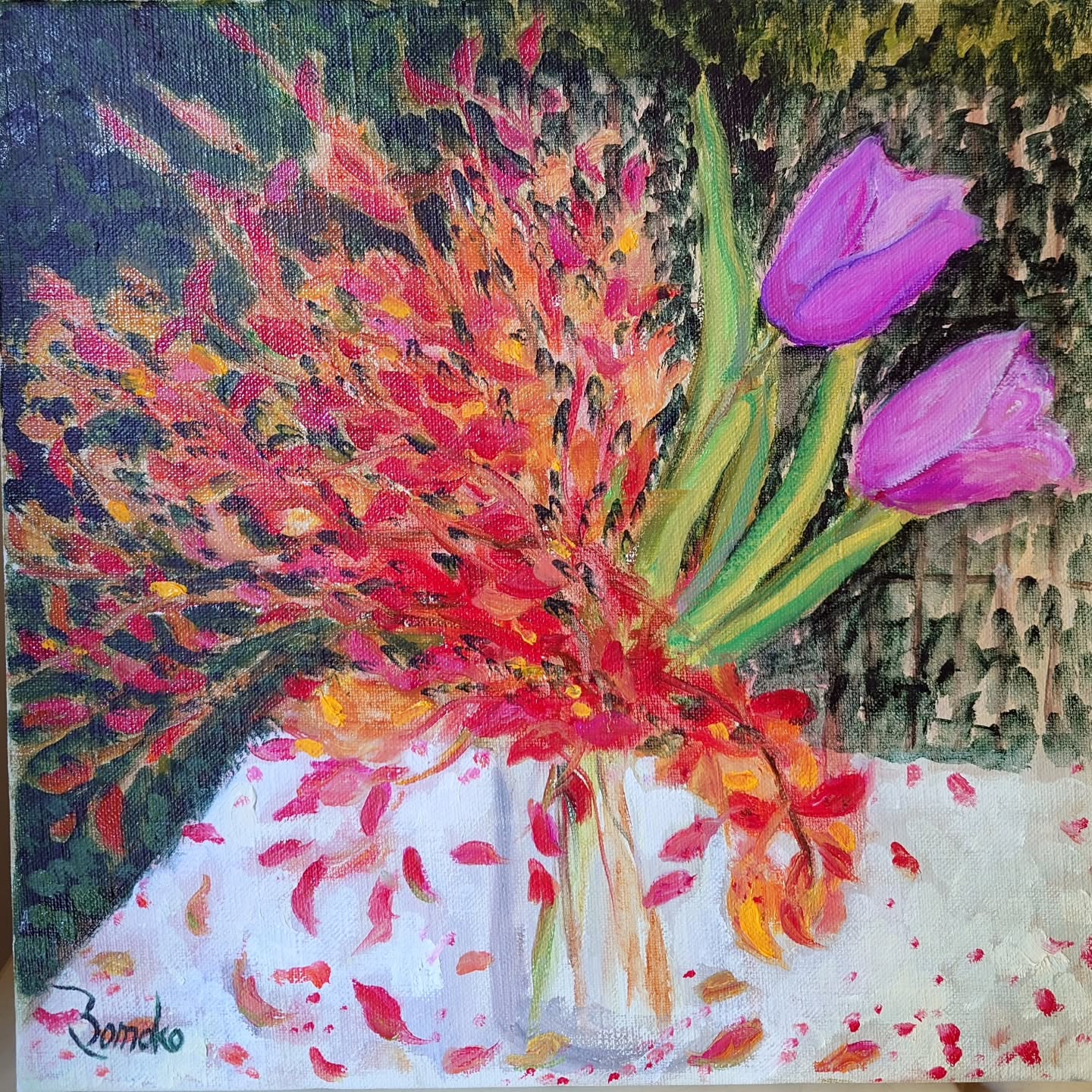 Autumn Leaves and Tulips 🍁🌷 2024 