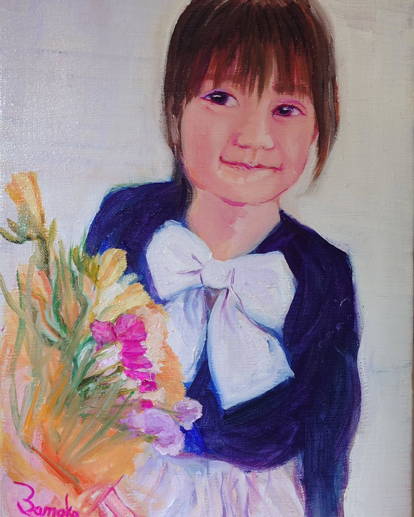An 8-year-old girl  2025