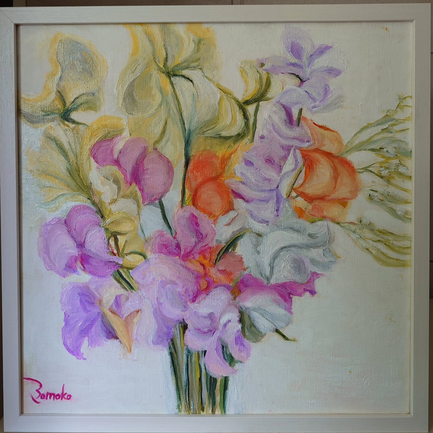 Sweet Peas Bouguet   2025