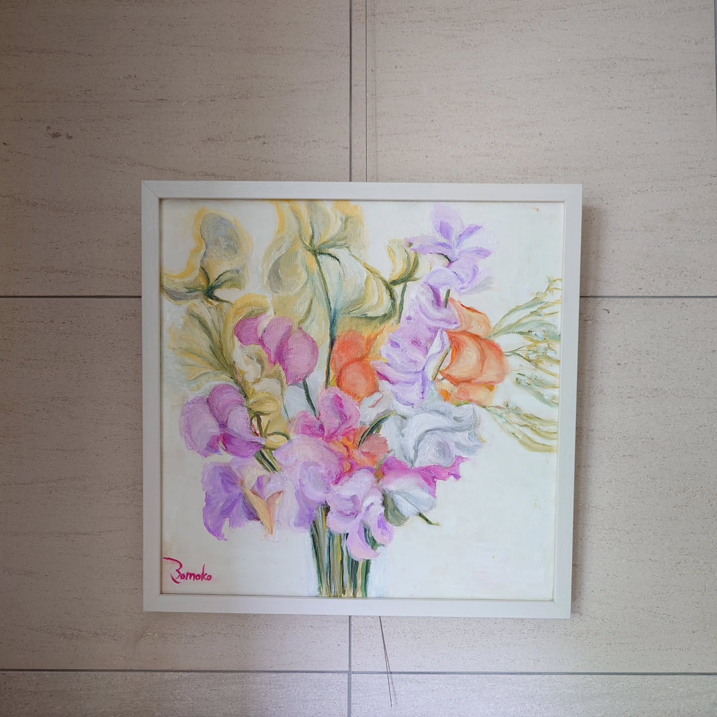 Sweet Peas Bouguet   2025